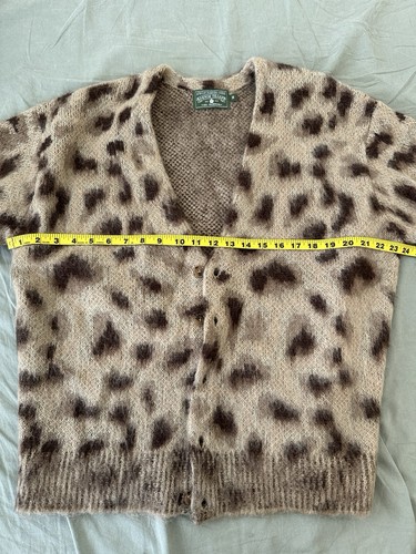 Denim Tears Giraffe Mohair Cardigan Size M - Gem