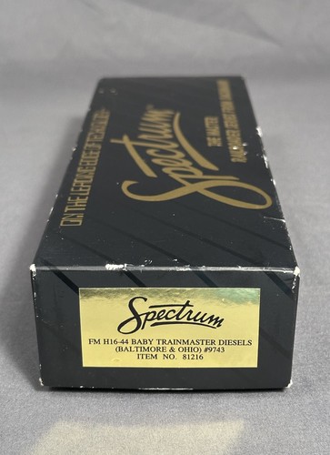 HO Scale Spectrum, FM H16-44 Diesellok, B&O blau #9743 - 81216 | Zustand: Used
