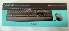 Logitech K345 Wireless Keyboard - Full-Sized Keyboard with Palm Rest, 2.4 GHz
