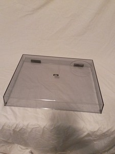 OEM TECHNICS SL-1200 DUST COVER RECORD PLAYER REMOVED FROM SL-1200M3D TURNTABLE 