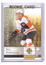 Ben Holmstrom 2011-12 Ultimate Collection Rookie Card #101 /399