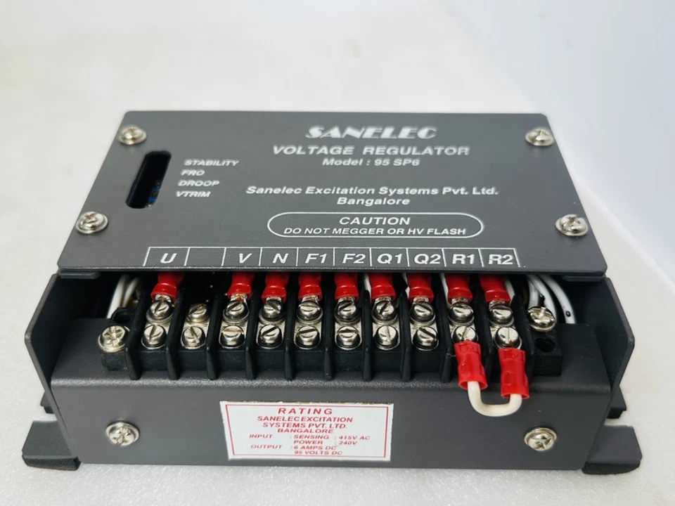 SANELEC Model: 95 SP6 Three Phase 415VAC Automatic Voltage Regulator SLS 95 SP6 - Image 3 of 4