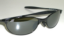 SERENGETI 6832 IMOLA BLACK OLIVE TONE MIRROR POLARIZED CRYSTAL SLEEK SUNGLASSES