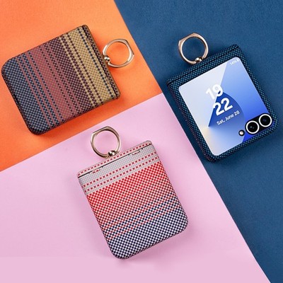 For Samsung Galaxy Z Flip 7/6/5/4/3 Luxury Shockproof Ring PC Hard Case Cover