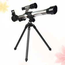 Durable Astronomical Telescope for Kids with Tripod 20-40X Eyepiece Black