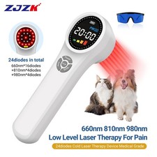 660nm 810nm 980nm Laser Therapy For Spine Pain Red Light Therapy Cat Dog Device