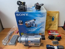 Sony DCR-TRV238E Camcorder - Boxed Charger, Tape, Remote, Instructions Leads