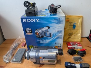 Sony DCR-TRV238E Camcorder - Boxed + Charger, Tape, Remote, Instructions & Leads
