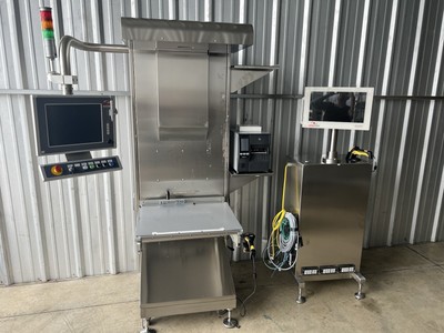 Antares Vision VM1100 Matrix Station Top View w/ VM1300 IMA T&T Integration