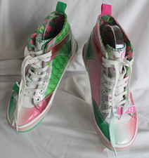 Wicked The Musical High Top Sneakers Womens 8 Pk Gr Glitter Butterfly Witch Hat