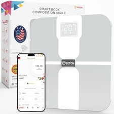 Smart Scale WiFi for Body Weight with ChatGPT Integration,Teton Digital Bathr...