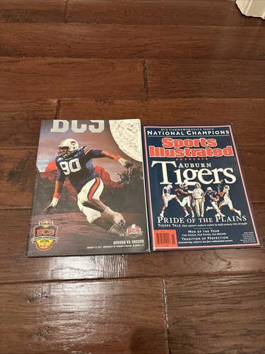 2011 Auburn Tigers v. Oregon Ducks BCS National Championship Football Programm