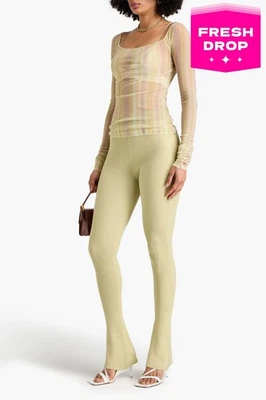 RRP€390 MISSONI Long Sleeve Top IT40 US4 UK8 S Check Lightweight Made in Italy - Image 1 of 4