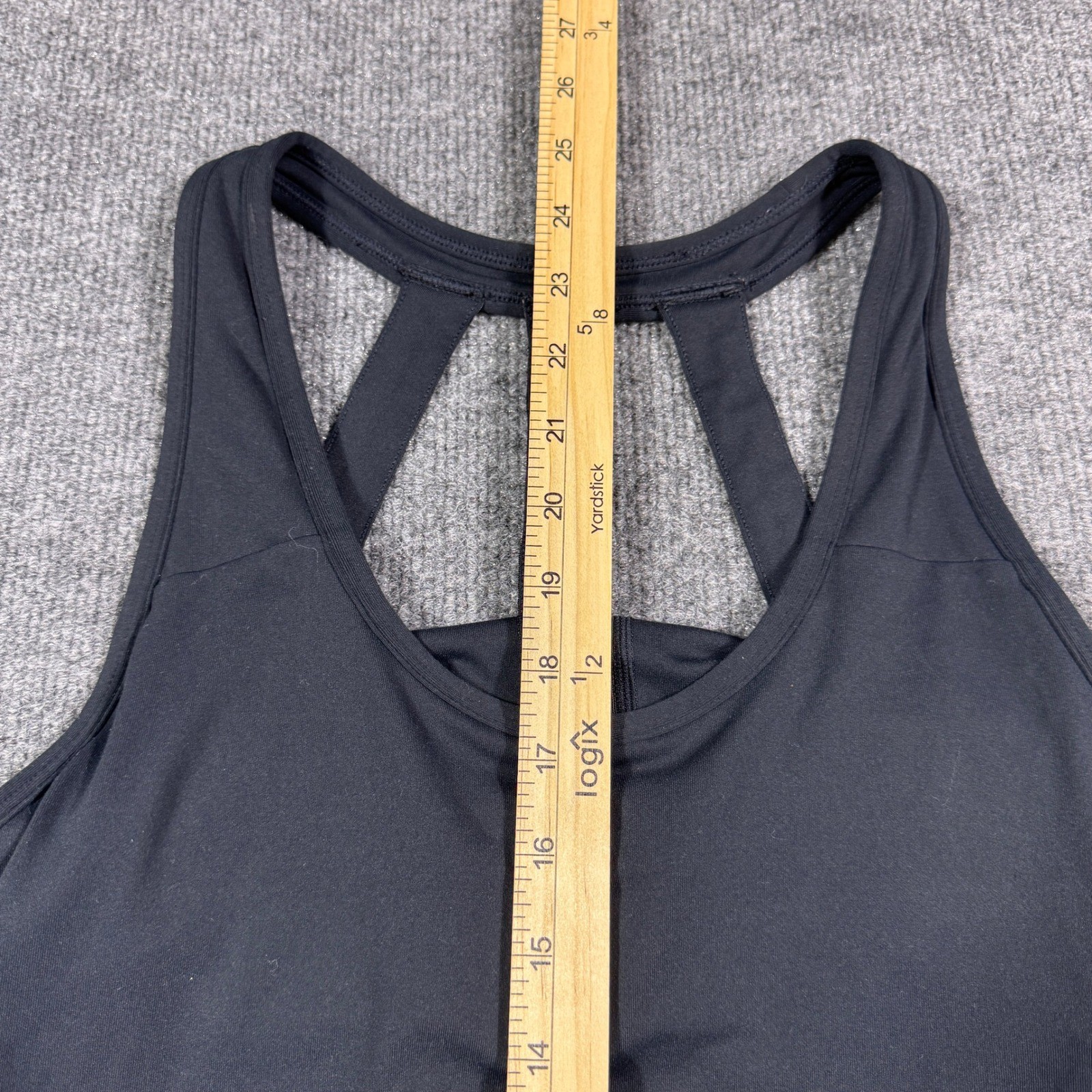 Fabletics Womens Black Caged Back Activewear Tank… - image 5