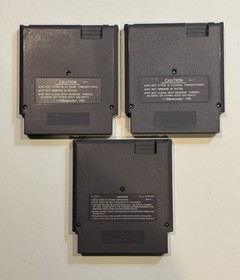 Adventure Island 1,2, & 3, Nintendo NES 3 Game Lot/Bundle - Tested