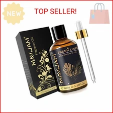 MAYJAM 100ML/3.38FL.OZ Fresh Linen Fragrance Oils with Glass Dropper, Essential 