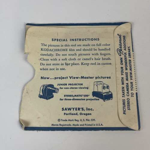 Vintage GAF View Master 1970s Red White Blue Viewfinder Tested w Talespin Popeye - Picture 11 of 11