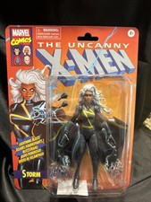 Uncanny X-Men Marvel Legends 6  Retro BLACK SUIT STORM Action Figure Ages 4  NEW
