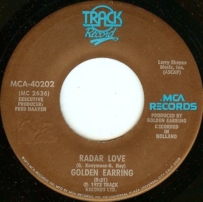 Golden Earring, Radar Love, (7'', Single, Glo), NM or M-, 3584305947
