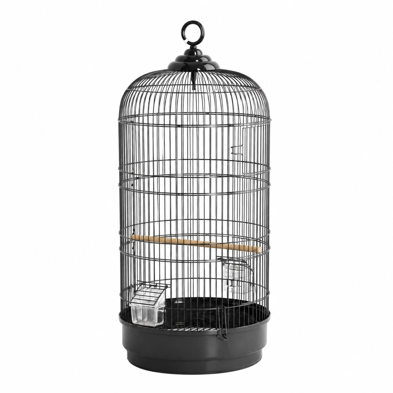 Metal Bird Cage, Spill-Resistant Feeder Anti-Escape Design
