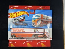 Speedway Hauler 2025 Hot Wheels Super Rigs Mix F
