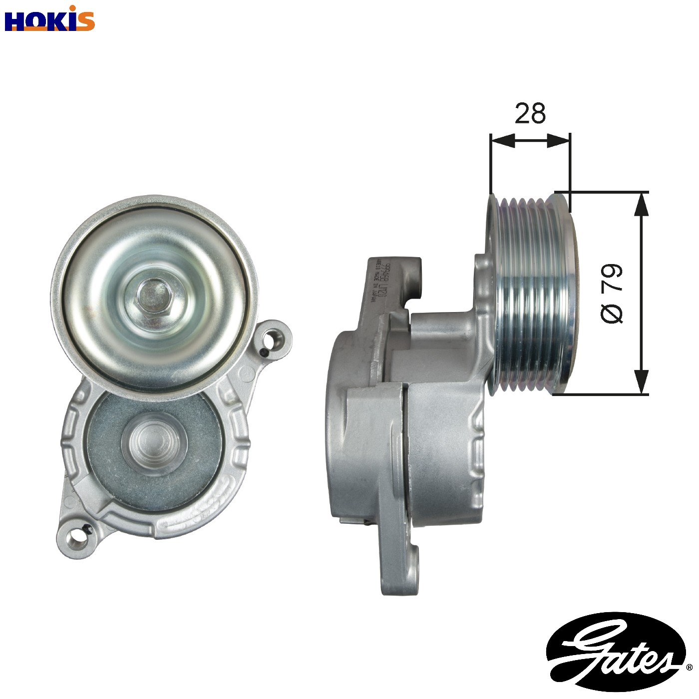 Fits GATES T39284 T39284 DRIVEALIGN MV TENS - Image 7
