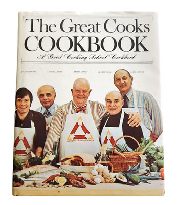 The Great Cooks Cookbook - A Good Cooking School Cookbook 1974 1st Edition HC/DJ