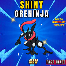   6IV SHINY GRENINJA  FAST    Pokemon Scarlet  Violet