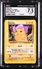 Pokemon Pikachu Base Set 2 87/130 CGC 7.5 MINOR MISCUT