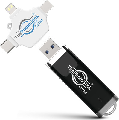   Omni 128GB USB Flash Drive & Memory Stick   Photo & Video Backup for Iphone, A