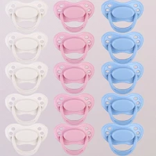 30x Magnetic Pacifier Inner Magnet Nipples for Reborn Baby Dolls Accessory Gift