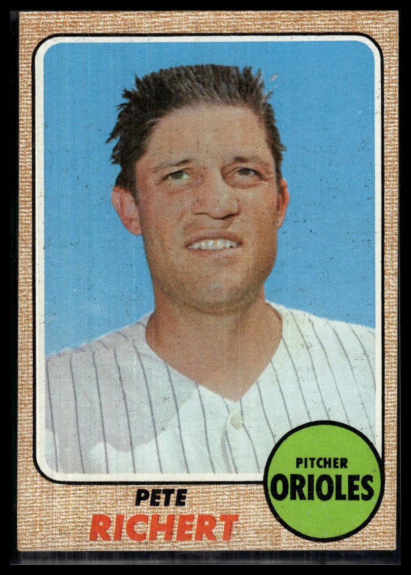 1968 Topps #354 Pete Richert