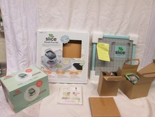 Slice Digital Shape Cutter Machine New & Slice 12" x 12" Hands Free Kit New.