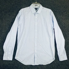 J Crew Flex Wrinkle Free Mens Slim Long Sleeve Button Shirt Size Large