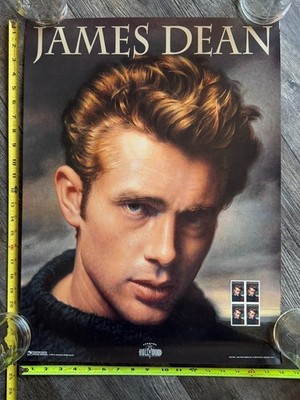 JAMES DEAN Poster 1996 USPS Postage Stamp Promo Legends Of Hollywood Movie