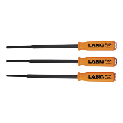 Lang Tools (Kastar) 3pc. 16'' Long Pin Punch Set