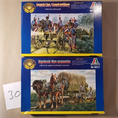 Miniatur Figuren 1/72 Scale Boxen, Napoleonic wars, ITALERI, 2 Stück
