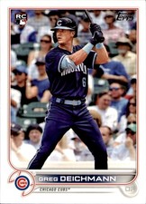 2022 Topps #395 Greg Deichmann FREE SHIPPING
