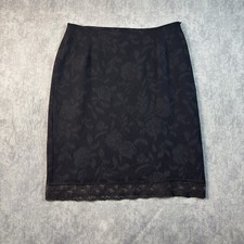 Moschino Jeans Gonna Donna Nera Elegante | Pizzo | Taglia 42 | Made in Italy