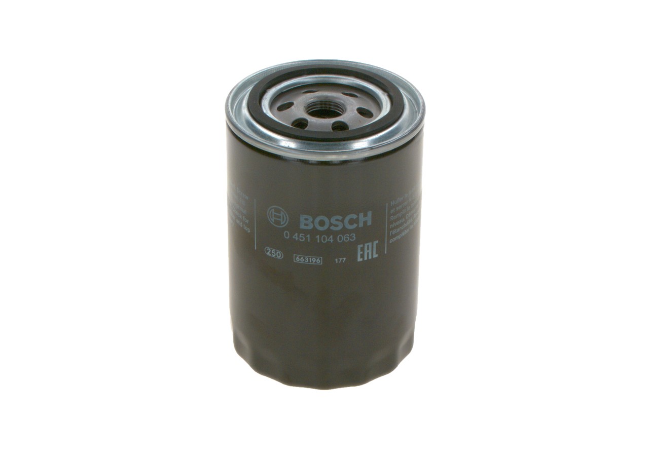BOSCH 0 451 104 063 Filtro olio per ALFA ROMEO,ASTON MARTIN,CITROËN,FIAT,FORD,FO