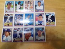 Los Angeles Dodgers Team Sets All Brands 1986-2008