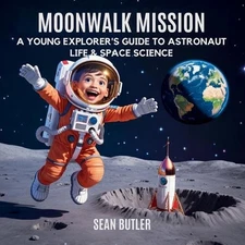 Moonwalk Mission: A Young Explorer's Guide to Astronaut Life & Space Science by 