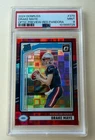 2024 Donruss- Rated Rookie Drake Maye #379 Optic Preview Red Pandora (RC) PSA 9