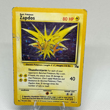 Zapdos 15/62 Fossil Holo Rare Unlimited English Pokemon TCG Card 1999 on eBay