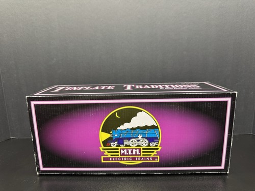 MTH 10-8052 O gauge tinplate No. 2814R ivory / peacock reefer car LNIB - Picture 9 of 10