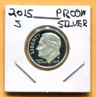 Gem 2015-S Proof Cameo Silver Roosevelt Dime - Free Shipping