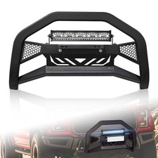 Bull Bar Push Bumper Grille Guard For 2004-2024 Ford F-150 F150 03-2014 Lincoln