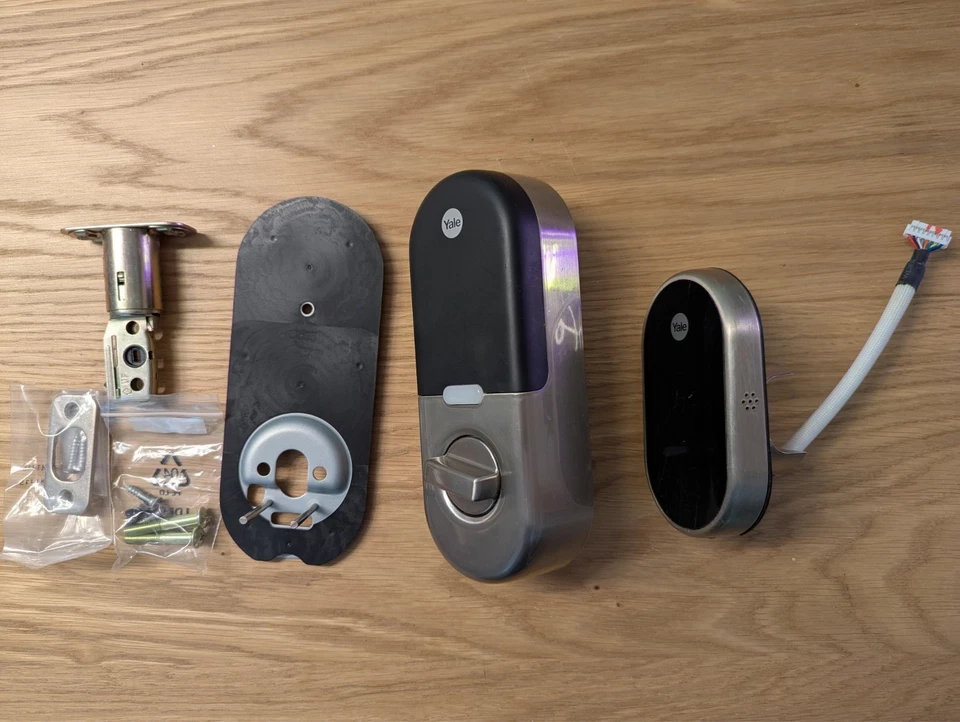 Google Nest X Yale Smart Lock in Satin Nickel Finish - Image 2 of 2