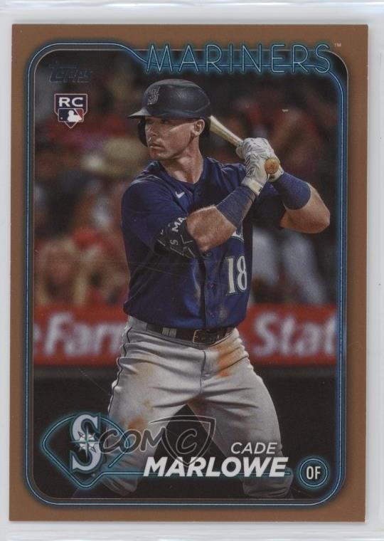 2024 Topps Series 1 Gold 844/2024 Cade Marlowe #286 0it8