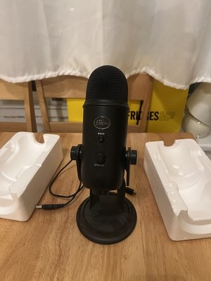 Blue Yeti X A00104 Professionelles USB-Kondensatormikrofon - Schwarz
